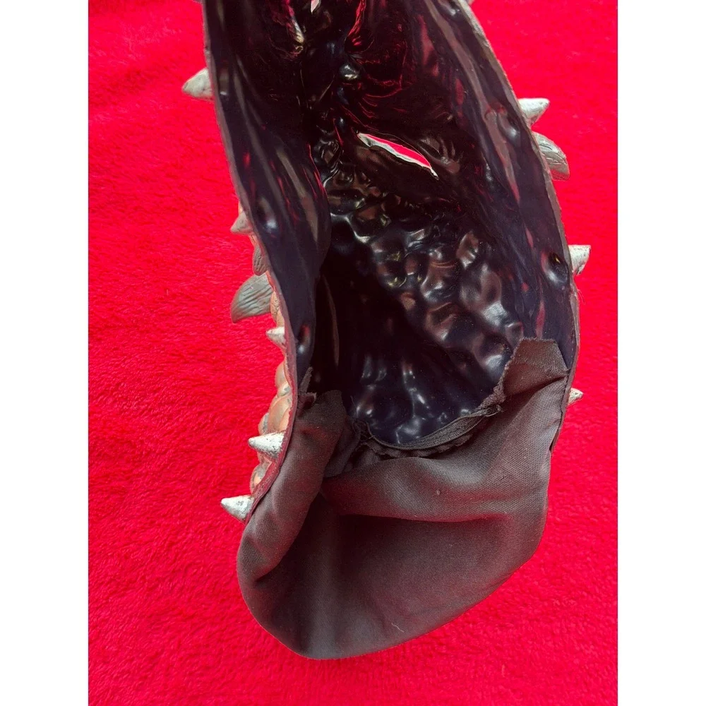 Monster Horror Mask Adult OS Grey Excellent Latex Spiked Orc Goblin